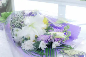 棺と花束
